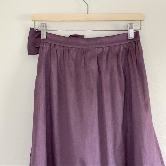 NWT Anthropologie Sachin & Babi Colorblocked Ruffle Midi Maxi Wrap Skirt 2 - Picture 9 of 16